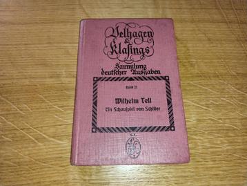 Wilhelm Tell ❖ Velhagen & Klasing ❖ 1929 ❖ Roze Hardcover ❖ beschikbaar voor biedingen