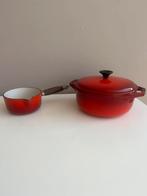 Stoofpan en steelpan in gietijzer, Ophalen, Nieuw, Gietijzer