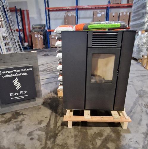 Pelletkachel ITC Alina 8kW, Maison & Meubles, Poêles, Utilisé, Autoportant, Poêle à granulés, Autres carburants, Enlèvement ou Envoi