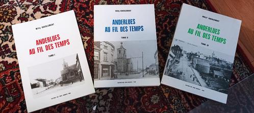 Anderlues au fil des temps - Willy Guerlement - 3 tomes, Livres, Politique & Société, Utilisé, Autres sujets/thèmes, Envoi