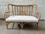 Ikea rotan bank (2 personen) Mastholmen, Tuin en Terras, Ophalen, Zo goed als nieuw, Rotan
