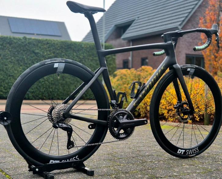 Specialized S-Works Tarmac SL7 - M56 - Ultegra Di2 - DTSwiss, Fietsen en Brommers, Fietsen | Racefietsen, Zo goed als nieuw, Carbon