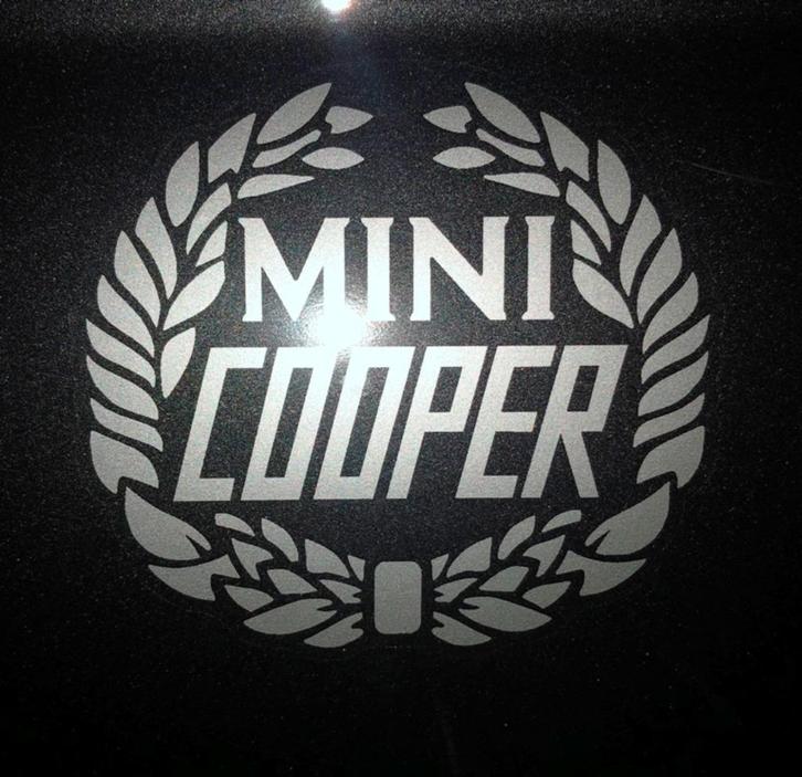 COOPER sticker set zilver Classic Mini., Auto-onderdelen, Overige Auto-onderdelen, Mini, Oldtimer onderdelen, Rover, Austin, Nieuw