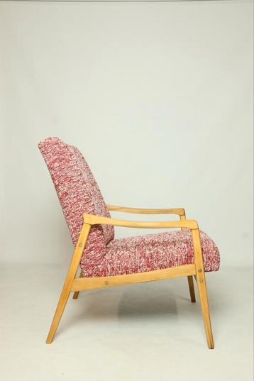 Modern armchair design by J. Jiroutek 1960 new upholstery 