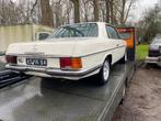 Mercedes 280C met 220 Dieselmotor!., Auto's, Mercedes-Benz, 4 cilinders, Wit, Bedrijf, Blauw