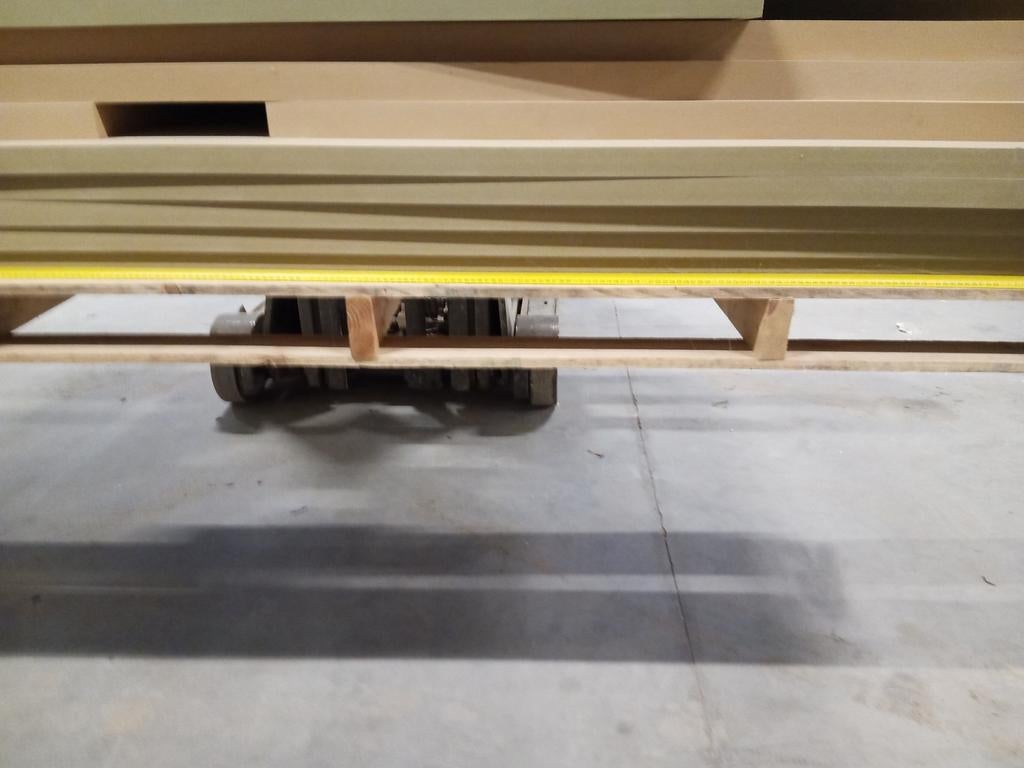 Dikke MDF platen (38mm!) - 3020 x 580 mm, Doe-het-zelf en Bouw, Plinten en Afwerking, Vensterbanken, MDF, Ophalen