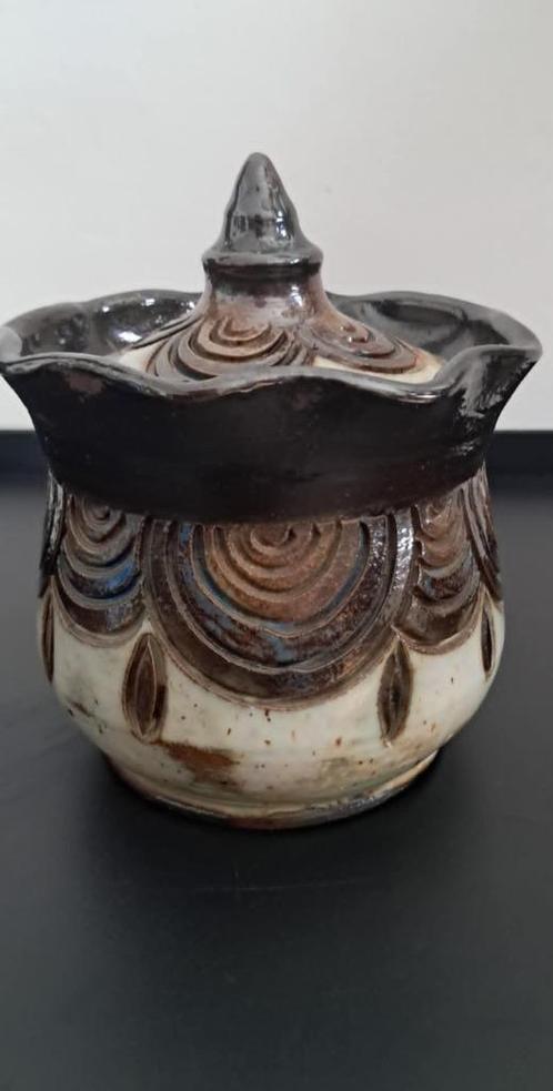 Ancien pot à tabac en céramique, Antiek en Kunst, Antiek | Keramiek en Aardewerk, Ophalen