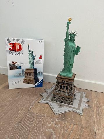 3D puzzel vrijheidsbeeld Ravensburger, Enlèvement ou Envoi, Comme neuf