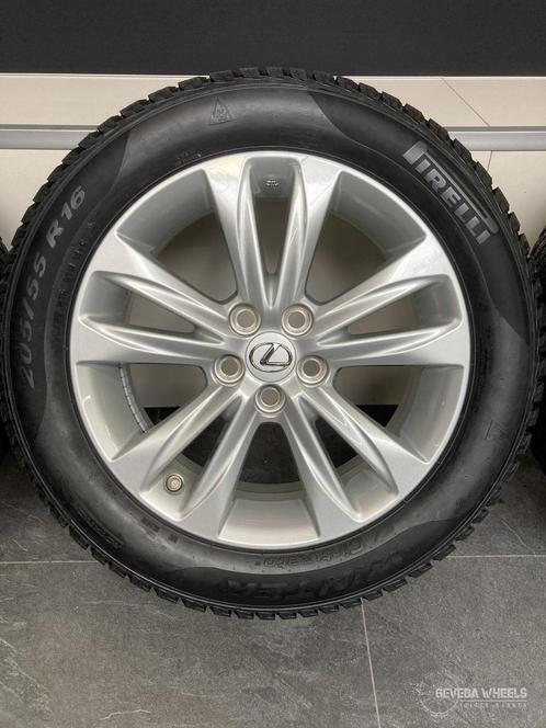 16” originele Lexus CT200h velgen + nwe winterbanden 5x100, Auto-onderdelen, Banden en Velgen, Banden en Velgen, Winterbanden