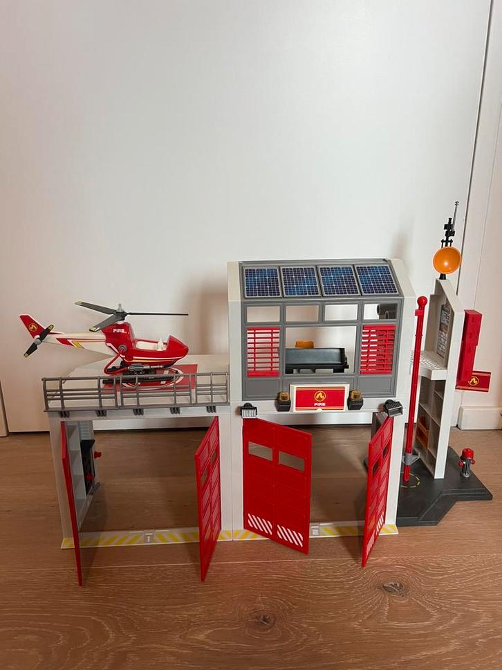Playmobil city action brandweerkazerne 9462, Kinderen en Baby's, Speelgoed | Playmobil, Gebruikt, Complete set, Ophalen