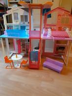 Barbie : " Maison de luxe" - 2 étages  4 pièces & accessoir., Enlèvement, Utilisé, Accessoires