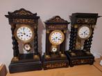 3 PENDULES NAPOLEON III. PRIX 150eur/PIECE., Antiquités & Art, Enlèvement ou Envoi