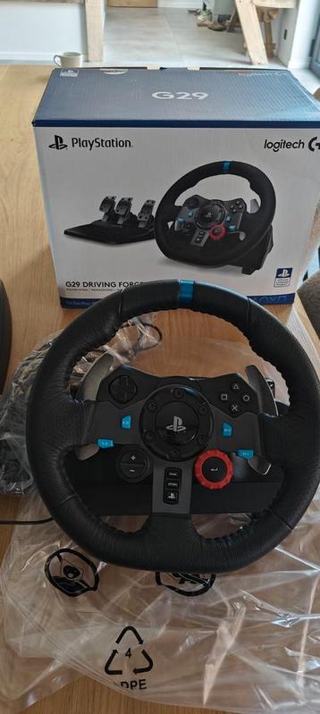 Logitech g29. Zo goed als nieuwe staat., Enlèvement, Comme neuf, Volant ou Pédales, PlayStation 5