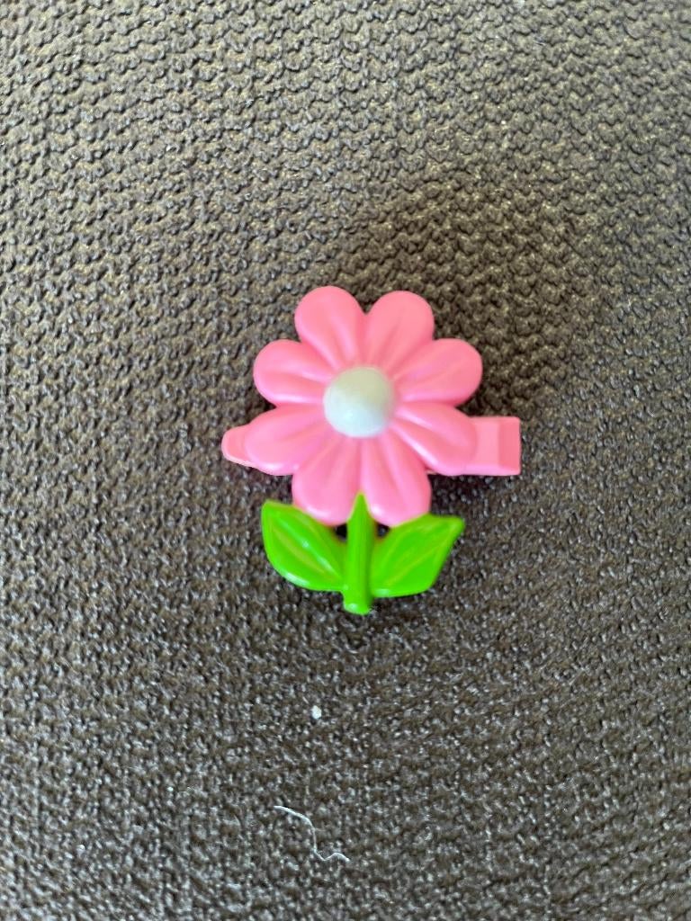 Épinglette My Little Pony G1 en forme de fleur rose, Collections, Jouets miniatures, Envoi