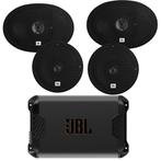 JBL audio set versterker en 16,5 cm en 6 x 9 speakers, Enlèvement ou Envoi, Neuf