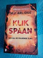 M.J.Arlidge Klikspaan, Livres, Thrillers, Comme neuf, Enlèvement