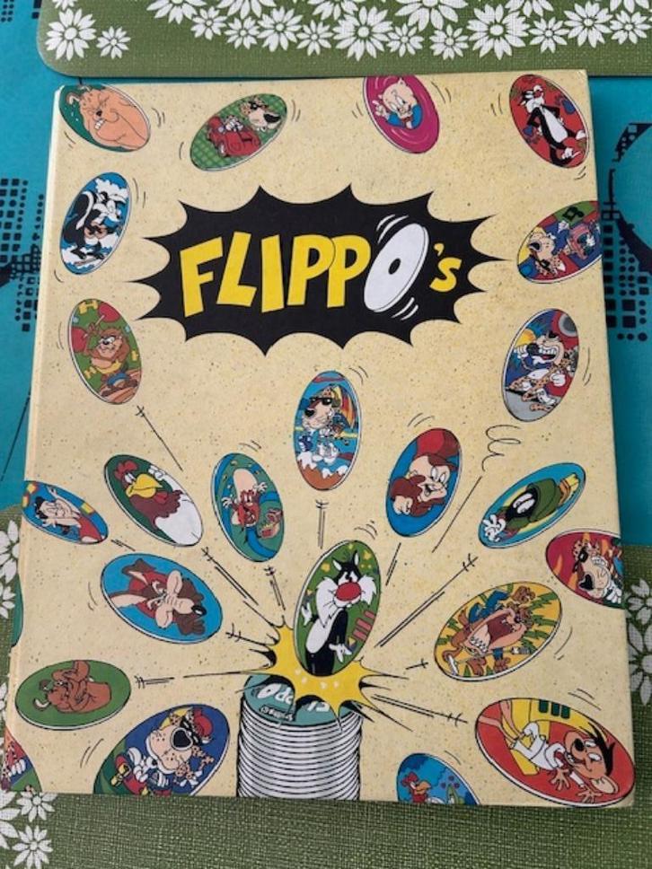 Flippo's mappen, Verzamelen, Flippo's, Verzameling, Cheetos 24 Game, Flying, Griezel, Mega, Olympic, Techno, Time, World, Met verzamelmap(pen)