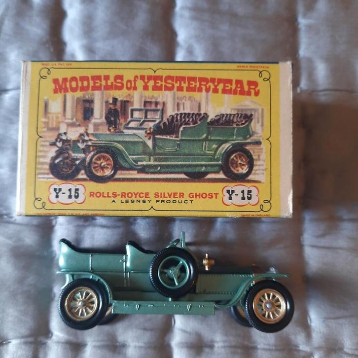 MATCHBOX MOYY Y-15*ROLLS ROYCE SILVER GHOST*VINTAGE*NEW*, Hobby en Vrije tijd, Modelauto's | 1:43, Nieuw, Auto, Matchbox, Ophalen