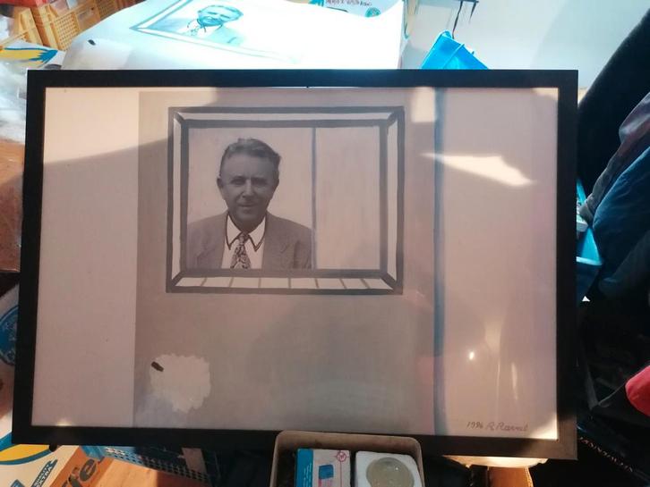 Lithographie de Roger Traveel, Maison & Meubles, Accessoires pour la Maison | Cadres, Enlèvement ou Envoi