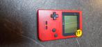 Gameboy pocket rood, Games en Spelcomputers, Ophalen of Verzenden, Gebruikt