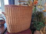 panier en osier avec couvercle 60/60 cm 45€, Panier, Enlèvement, Utilisé