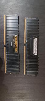 2x8 GB DDR4 2133 MHz Corsair Vengeance ramstick, Computers en Software, RAM geheugen, Ophalen, DDR4, Zo goed als nieuw, Desktop