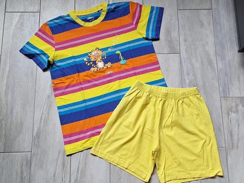 ★ M152 - Woody zomer pyjama thema tijger, Kinderen en Baby's, Kinderkleding | Maat 152, Gebruikt, Jongen, Nacht- of Onderkleding