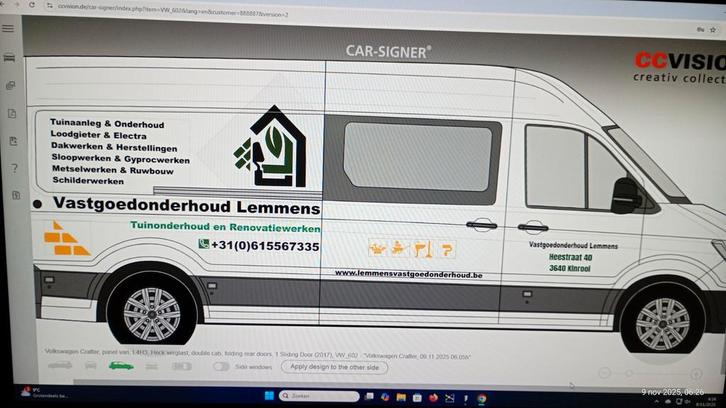 Gratis  voertuig plaatsing  belletering, Auto diversen, Autostickers, Ophalen of Verzenden