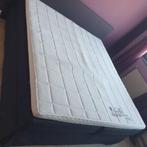 Boxspring Timeless COMBI stof grijs 180x200cm, Huis en Inrichting, Ophalen, Gebruikt, Tweepersoons, 180 cm