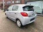 Mitsubishi space star 1.0 benzine 98.000km airco GARANTIE, Auto's, Mitsubishi, Voorwielaandrijving, Euro 5, Stof, Zwart