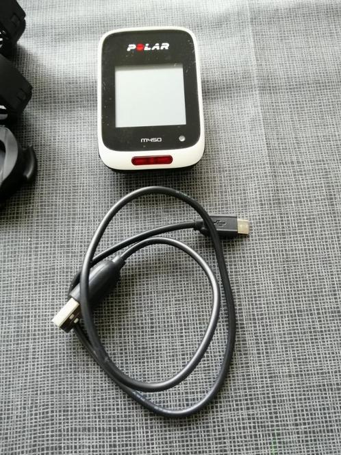 Polar m 450, Sport en Fitness, Hartslagmeters, Zo goed als nieuw, Polar, Met borstriem, Waterdicht, Ophalen of Verzenden
