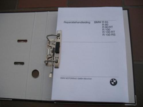 BMW werkplaatsboek R65 R80 - R80rt - R100 - R100rt - R100RS, Motoren, Handleidingen en Instructieboekjes, BMW, Ophalen of Verzenden
