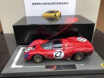 Ferrari 365 P2/3 #21 TECNOMODEL & 330 P3 #27 BBR 1:18 CHERCH beschikbaar voor biedingen