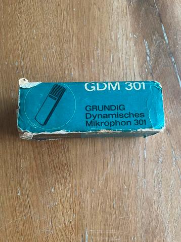 Vintage microfoon Grundig GDM 301