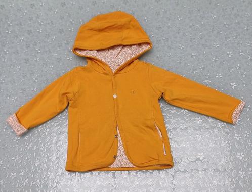 Omkeerbaar jasje met kap - unisex - Noppies, Kinderen en Baby's, Babykleding | Maat 68, Zo goed als nieuw, Jongetje of Meisje