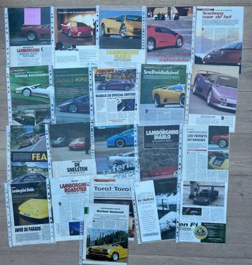 LAMBORGHINI DIABLO - ARTICLES, Enlèvement ou Envoi