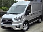 Ford Transit Limited L2H2 - 165PK Automaat - NIEUW 0KM 2025, Stof, Euro 6, Zwart, Bedrijf