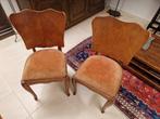 2 authentieke jaren 50 stoelen perfecte staat, Ophalen