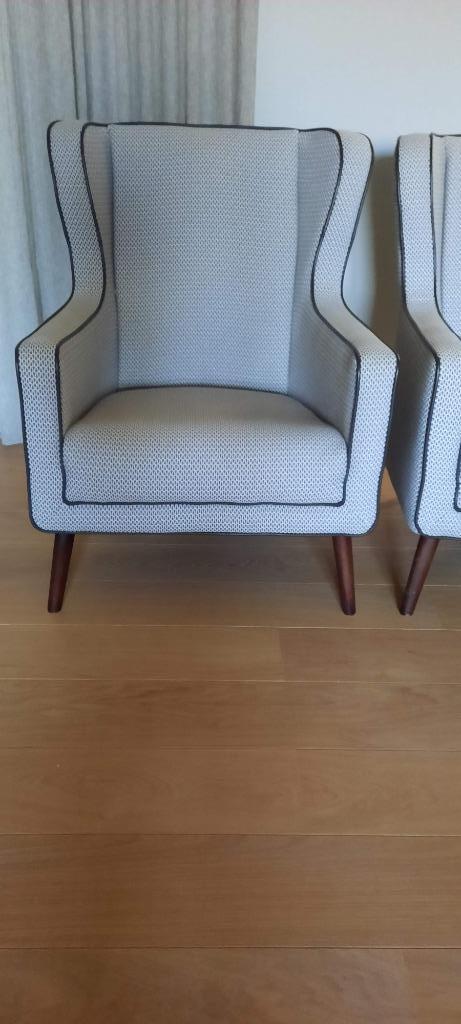 1 zetel met prachtige stoffen bekleding (mogelijks 2), Huis en Inrichting, Zetels | Zetels, Zo goed als nieuw, Eenpersoons, Stof