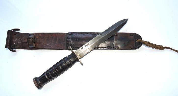 1943 US M3 CASE LAME + US M6 MILSCO, Verzamelen, Militaria | Tweede Wereldoorlog, Overige soorten, Ophalen of Verzenden