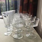 champagne glazen , Vintage, Glas of Glazen, Gebruikt, Ophalen of Verzenden, Glas