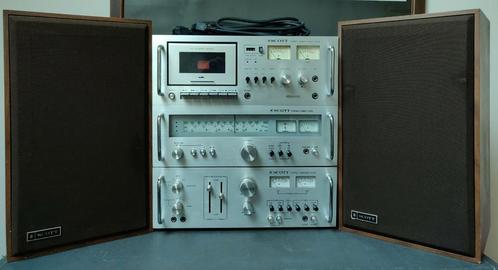 Scott vintage hifi-set uit de jaren 70, Audio, Tv en Foto, Stereoketens, Gebruikt, Cassettedeck, Tuner of Radio, Speakers, Overige merken