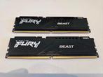 Fury Beast 64gb ddr5 4800mhz, Computers en Software, RAM geheugen, Ophalen, Zo goed als nieuw, Desktop, DDR5