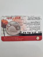 5 euro Belgique 2018 armistice, Timbres & Monnaies, 5 euros, Enlèvement ou Envoi, Belgique