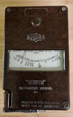 Bakeliet Minor Insulation tester in zadelleder etui UK, Ophalen of Verzenden