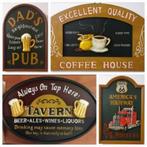 Décoration de pub panneaux publicitaires menu café homme cav, Maison & Meubles, Enlèvement ou Envoi, Neuf