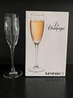 36 champagne glazen Laurent Perrier, Ophalen of Verzenden, Nieuw, Overige typen