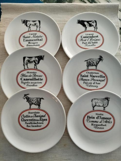 kaasborden, Huis en Inrichting, Keuken | Servies, Zo goed als nieuw, Bord(en), Overige stijlen, Porselein, Ophalen
