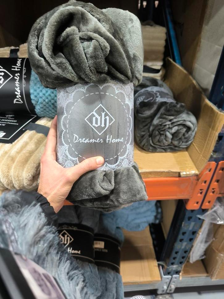 Plush Microfiber Blanket – Ultra Soft, Kleding | Heren, Schoenen, Nieuw, Ophalen of Verzenden