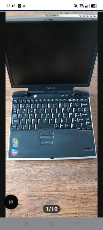 Zeldzaam model laptop Toshiba M100 Be:
 beschikbaar voor biedingen